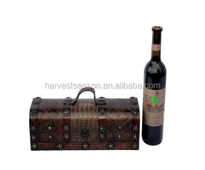 China Manufacturer direct disposable luxury wine wooden box for sale