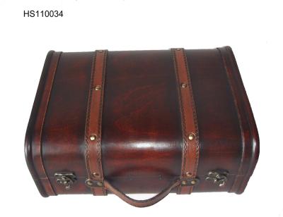 China China Vintage Treasure Wooden Trunk For Packing Wines WHOLESALE for sale