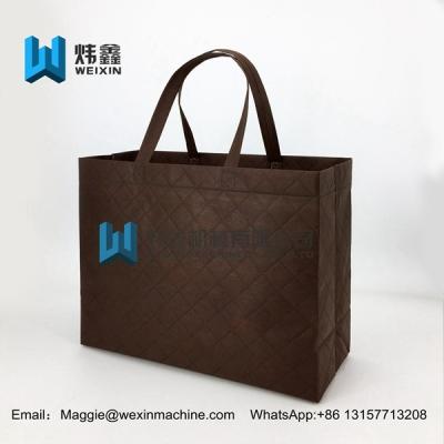 China Cheap embossed non woven shopping bags / tote bags for sale