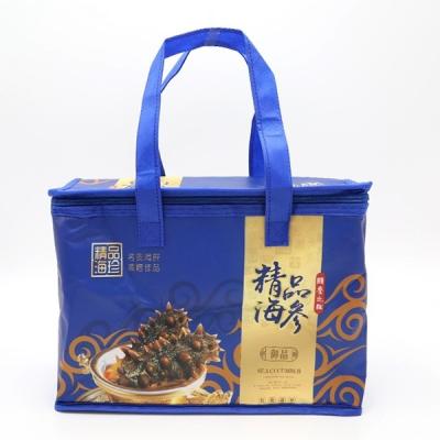 China Promotional Custom for food use non woven or polyester insulated aluminum cooler bag thermal bag for sale