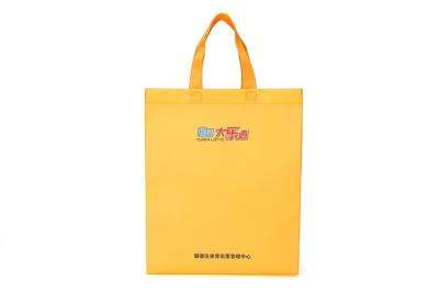 China CMYK printed laminated customized handbag shopping non woven bag for sale