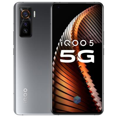 China 3G Original Vivo iQOO 5 8/12GB 128/256GB Snapdragon 865 Mobile Phone 5G 55W Rush Fill Screen 120Hz Refresh Rate KPL for sale