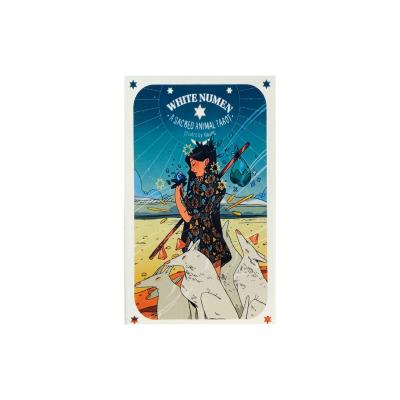 China Promotional gifts a sacred animal blank wholesale tarot card deck Numen playing cards tarot cards 80pcs for sale