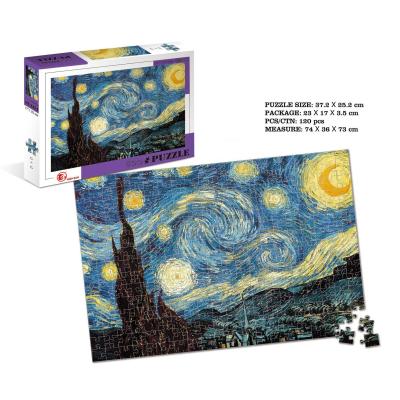 China Custom DIY TOY Jigsaw Puzzle 300pcs Building Character Sublimation Jigsaw Puzzle Art Airplane Puzzle for sale