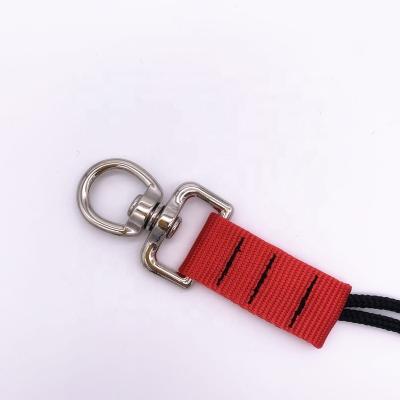 China Wholesale High End Price Good Quality Green Color Yellow Red Yellow Tools Polyester C-Pin Straps Tool Lanyard Tool Lanyard for sale