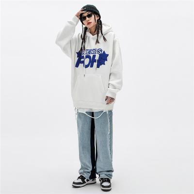 China Anti-pilling flat hoodies that face over zip hoodies for sale