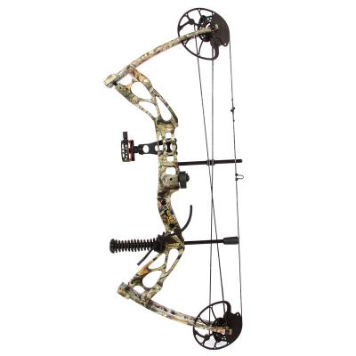 China Sanlida Archery Dragon X8 Hunting Shooting Bow Camouflage 0-60lbs ATA 30