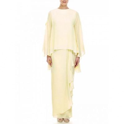 China Excellent Morality Embroidery Style Kebaya Women Breathable Hot Selling Islamic Clothing Baju Kurung Lace Breathable Dress Plus Size for sale