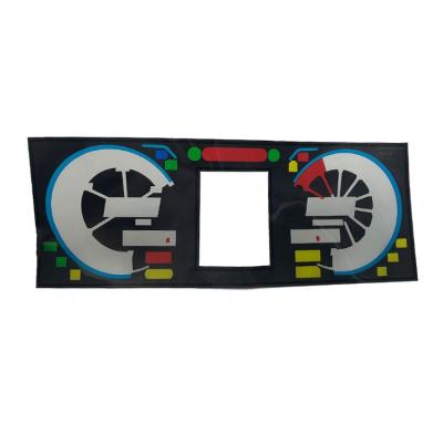 China Good Light Transmitting Vehicle Central Control Panel Printing Film Colors For Auto Car Tachometer Panel Instrument Cluster Film for sale