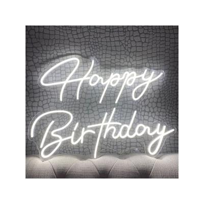 China High Quality Acrylic Sign Neon Sign Wall Decor Letter LED Flex Neon Lamp Acrylic Sign Birthday Party Indoor Outdoor Drop Happy for sale