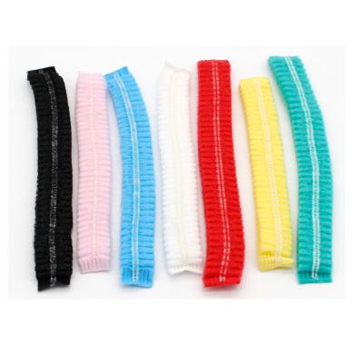 China Medical Or Food PP Surgically Band / Crowd Medical Disposable Nonwoven Elastic Cap / Clip Cap for sale