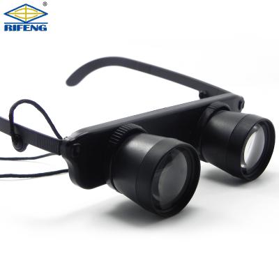 China ABS/acrylic lens monocular magnifier; Magnifier glasses; LED illuminated monocular magnifier glass for sale