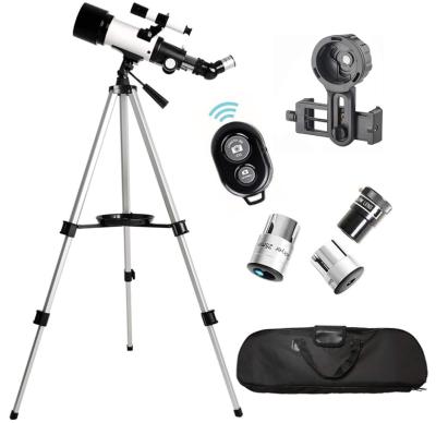 China Professional TELESCOPE 30070 astronomical telescope with tripod for beginners observe the moon for sale