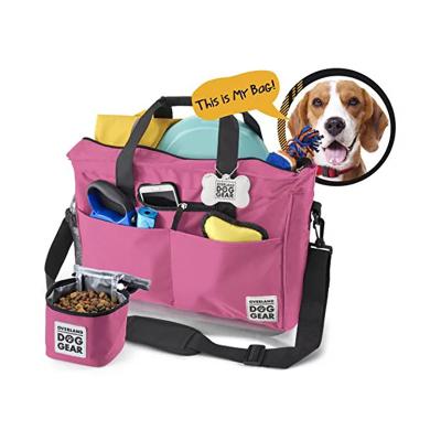 China Dogs Dog Travel Bag Airline Approved Tote Organizer With Pockets Pet Travel Set Pet Bag Pack Pets Travel Food Bag for sale