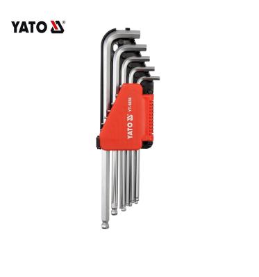 China YATO YT-5837 HEX WRENCH 12PCS CRV Auto Repair WHOLESALE SET for sale