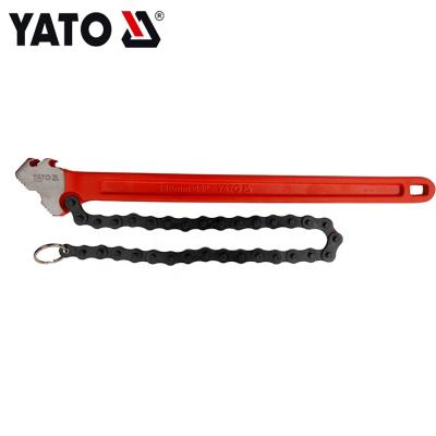 China AUTO REPAIR YATO CONSTRUCTION FACTORY PLUMB TOOL CHAIN ​​PIPE WRENCH 130MM YT-22261 for sale