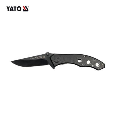 China YATO YT-76051 Safety Pocket Multi Tool Knife Paper Cutter Auto Repair High Quality Retractable Folding Utility Knife for sale