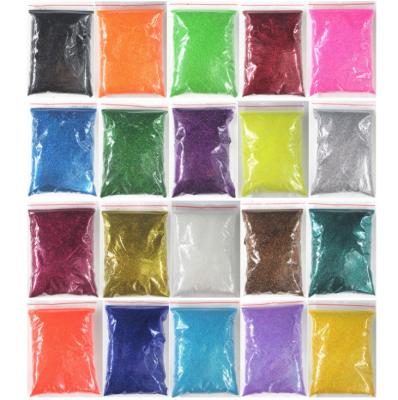 China Bulky Loose Crafts Purse Sandals Nail Polyester Steady Powder Glitter For Craft for sale