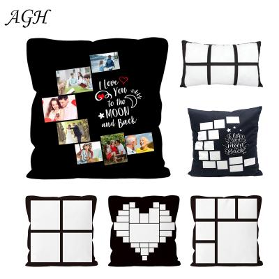 China Custom Anti-Apnea Wholesale Sublimation Board Pillow Case And Cushion Cases For Christmas Gift for sale