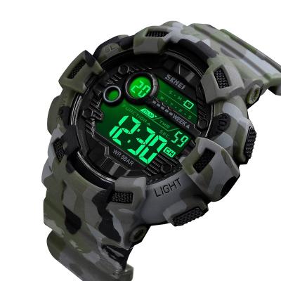 China 2021 SY Alarm Fashion Simple Sport Watch Men Military Waterproof Heavy Duty Digital Watch for sale