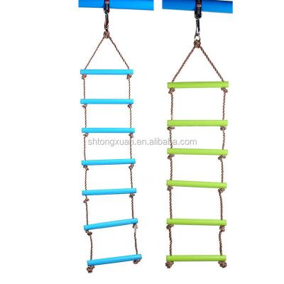 China Plastic Playground Plastic Climbing Rope Ladder for sale