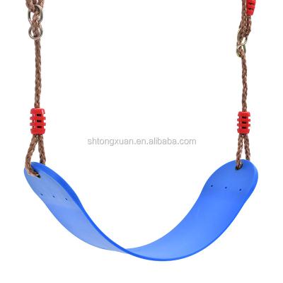 China Playground Plastic Kids Single Swing Rope Swing For Kids for sale