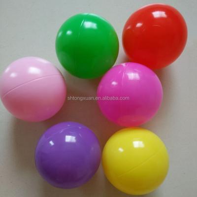 China Soft Toy Plastic PE Ball Game Pit Balls For Ocean Ball Pool for sale