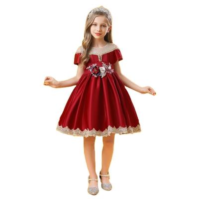 China Anti-static autumn use new skirt 2021 dress little girl skirt western princess skirt for sale