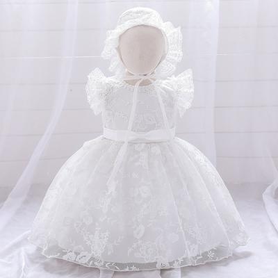 China Summer Anti-Static Breathable Casual Cute Dress Party Wear Online Sale Lace Girls For Kids Polyester/Cotton Midi Floral Pattern for sale