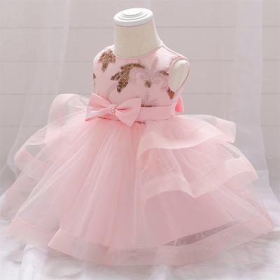 China Children Anti-static Clothing Temperament Fashion Party Elegant Evening Dress For Babies for sale