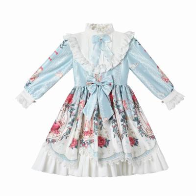 China Anti-Static Appliques Ruffle Dress Design Little Girl Party Wedding Dress Child Ball Gown For Sale for sale