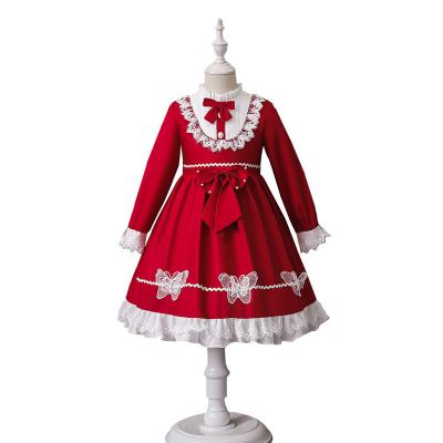 China New design kids dress pattern children's dress dresses girls different anti-static soft clothes for sale