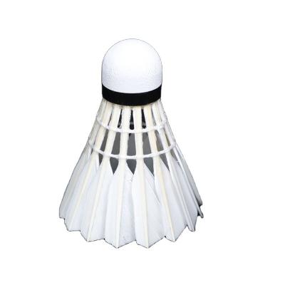 China Wholesale international competition cheap custom brand goose feather indoor outdoor badminton shuttlecock for sale