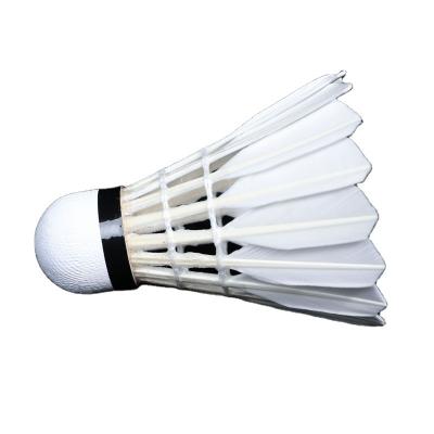 China China OEM factory production hot seller durable white goose badminton shuttlecock for sale