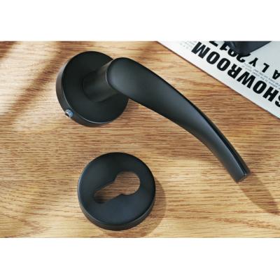 China Modern Wholesale mute lockset handle door lock for bedroom wooden door room for sale