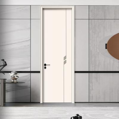 China Waterproof Modern Design Oak Wood Door Entrance Wooden Door For Residential House for sale