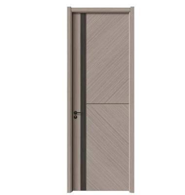 China Waterproof Luxury two-color seamless splicing  carbon crystal door for sale