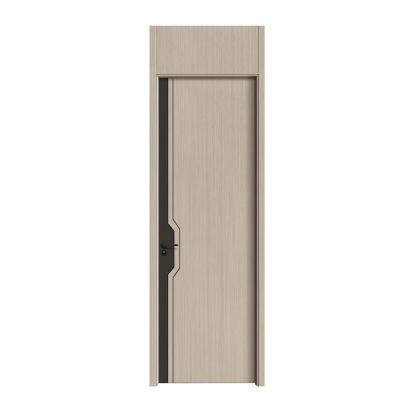 China Waterproof Modern luxury interior carbon   crystal   wood door for sale