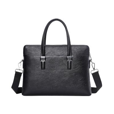 China Daily Use Men's Briefcases Men's Business Briefcases Men's Business One-Shoulder Leisure Computer Document Bags for sale