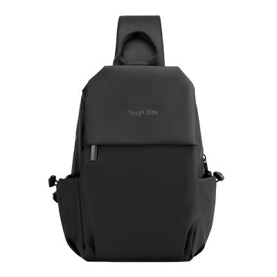 China New All-match Fashion Korean Men's Diagonal Bag Outdoor Multifunctional Chest Bag Waterproof Riding Bag All-match Backpack for sale