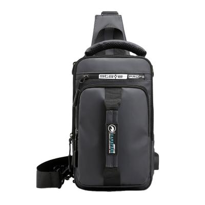 China New USB interface trunk bag waterproof filling multifunctional shoulder bag backpack men's trunk bag for sale