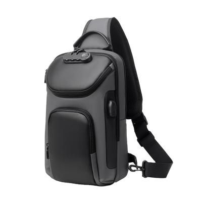 China New Style Waterproof Bag Fashion Waterproof Messenger Shoulder Chest Bag Men's Casual Outdoor Chest Bag for sale