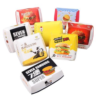 China Het Document van Fried Chicken Cardboard Takeaway Boxes Kraftpapier om te gaan Containersdouane Te koop