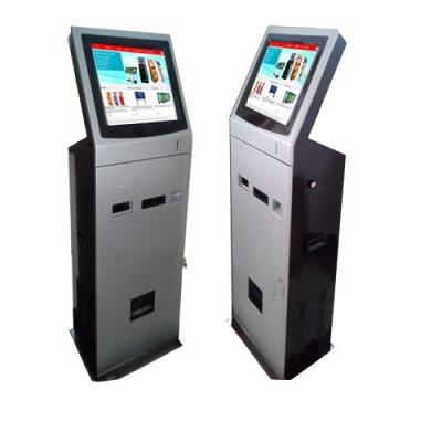 China Cold Rolled Steel Bill Payment Self Payment Kiosk Terminal Cash Payment Terminal Kiosk for sale