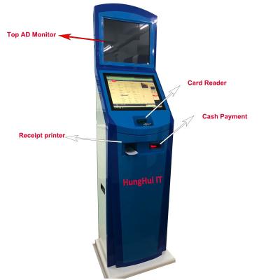 China Ticket printing dual screen sim vending machine for sale