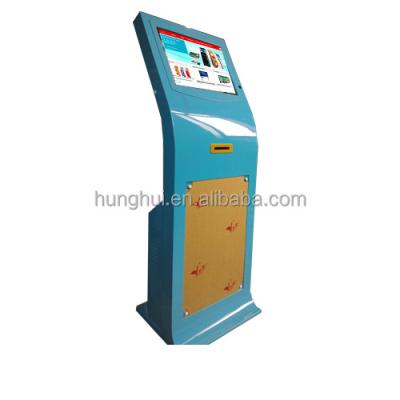 China Barcode Reader Indoor Samsung LG LCD Display Kiosk Digital Signage Information Touch Screen Kiosk Prices for sale