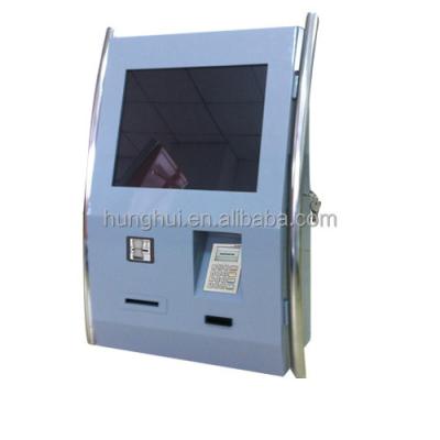 China Wall Mounted Kiosk With Wall Mounted RFID Ticketing ATM Machine for sale