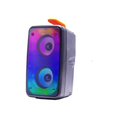 China Portable LED Flashing Light J_B_L Boombox Speaker Flame Light Party Box DJ Karaoke BT Speaker Portatil Portable Speakers for sale