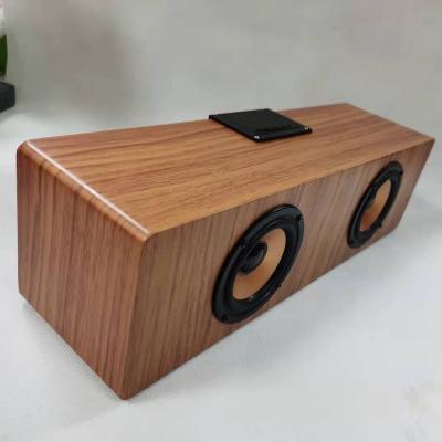 China 2021 New Arrivals Radio Cabinet Wooden Wireless FM Speaker Soundbar for sale