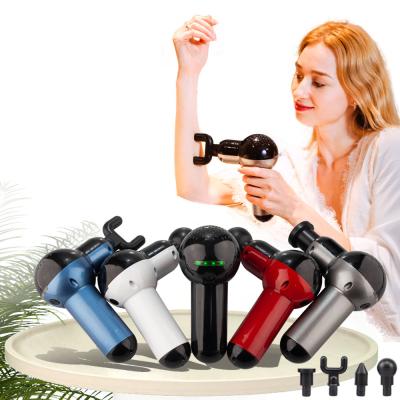 China Body Vibration Massage Gun Tissue Percussion Muscle Massage Gun Mini Deep Drop Shipping Vibratrion Massage Gun for sale